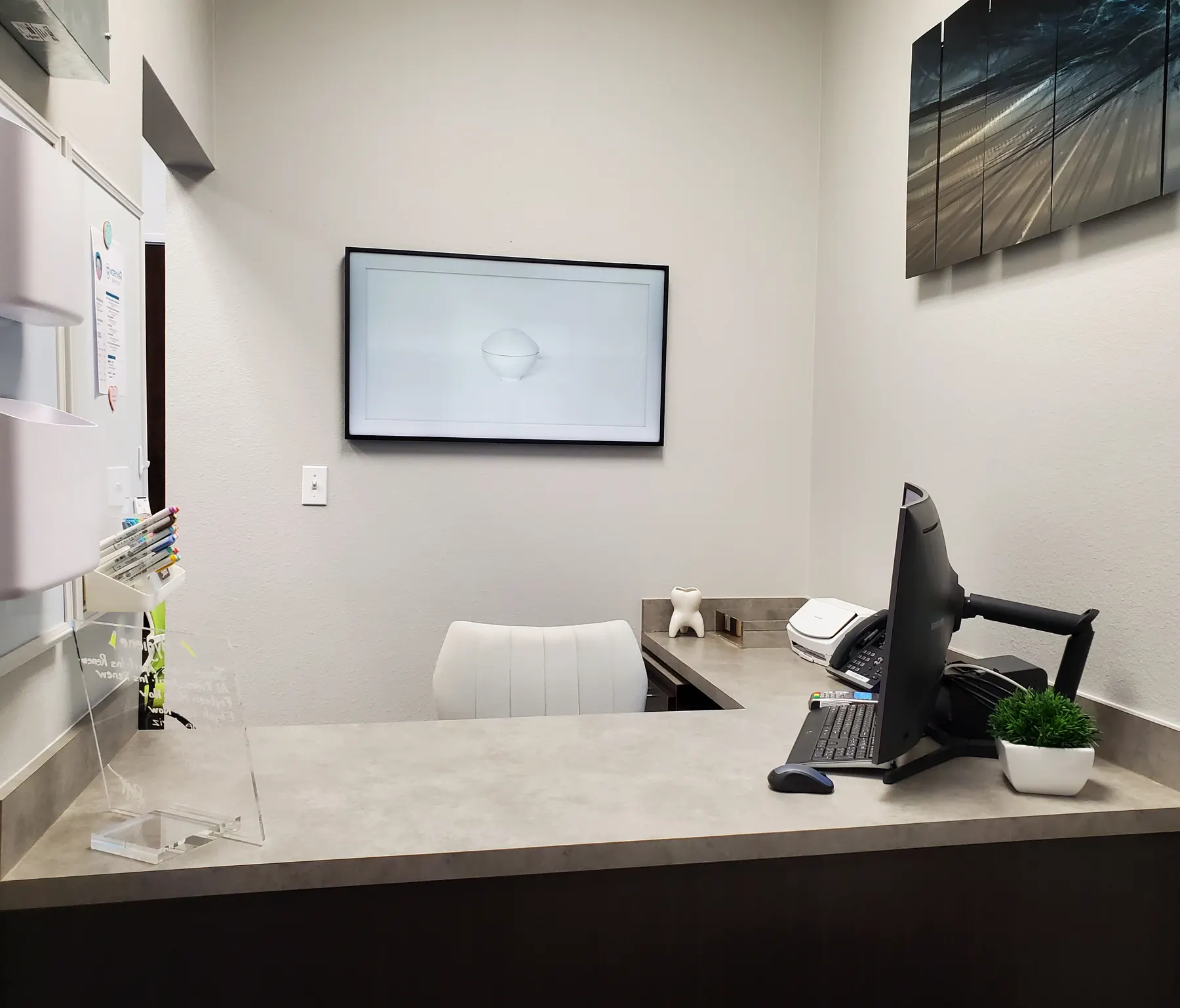 Check-in desk